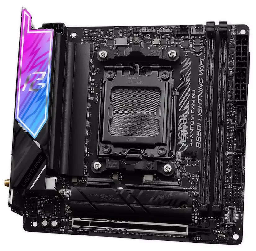 Montaje Placa Base ASRock B850I Lightning WIFI Guadalajara Informático Guadalajara - Montaje Placa Base ASRock B850I Lightning WIFI Guadalajara