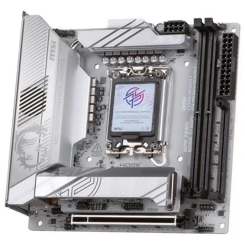 Montaje Placa Base MSI MPG Z890I EDGE TI WIFI Gaming PC Guadalajara Montaje Placa Base MSI MPG Z890I EDGE TI WIFI Gaming PC Guadalajara